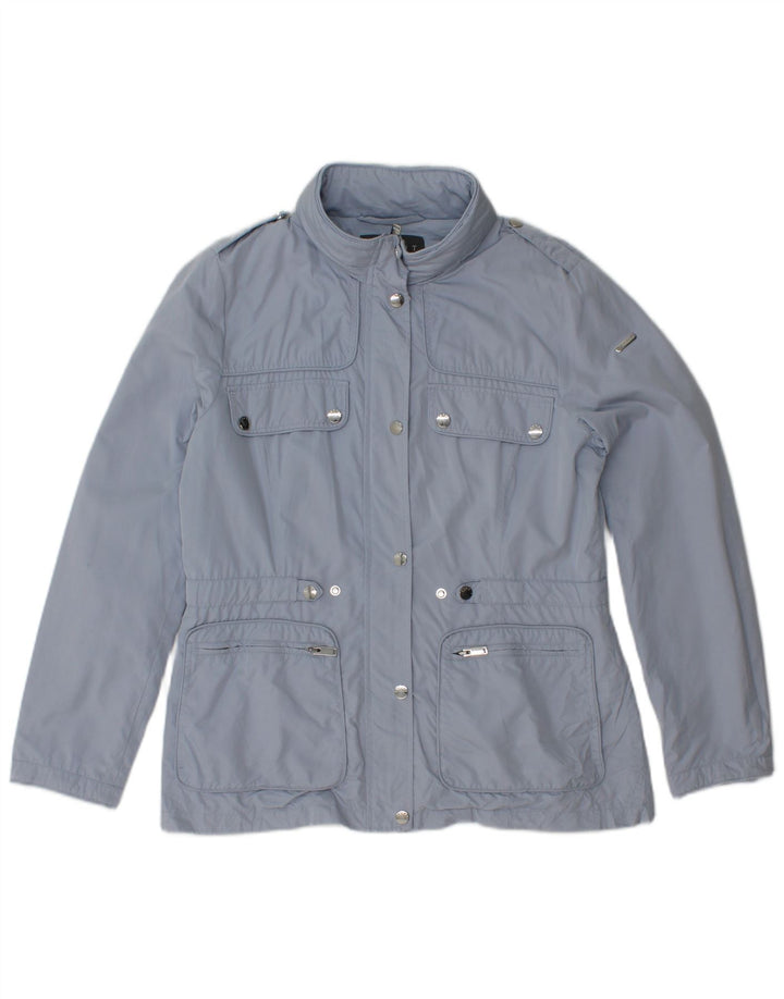Giacca militare da donna ESPRIT UK 12 poliestere blu medio