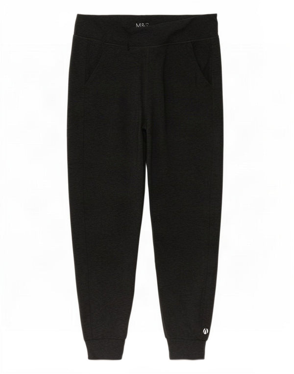 Marks & Spencer Ženska trenirka Hlače Joggers UK 14 Large Grey Flected