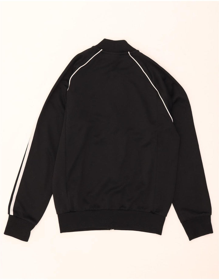 Adidas Mens Tracksuit Top Jacket Small Black Polyester