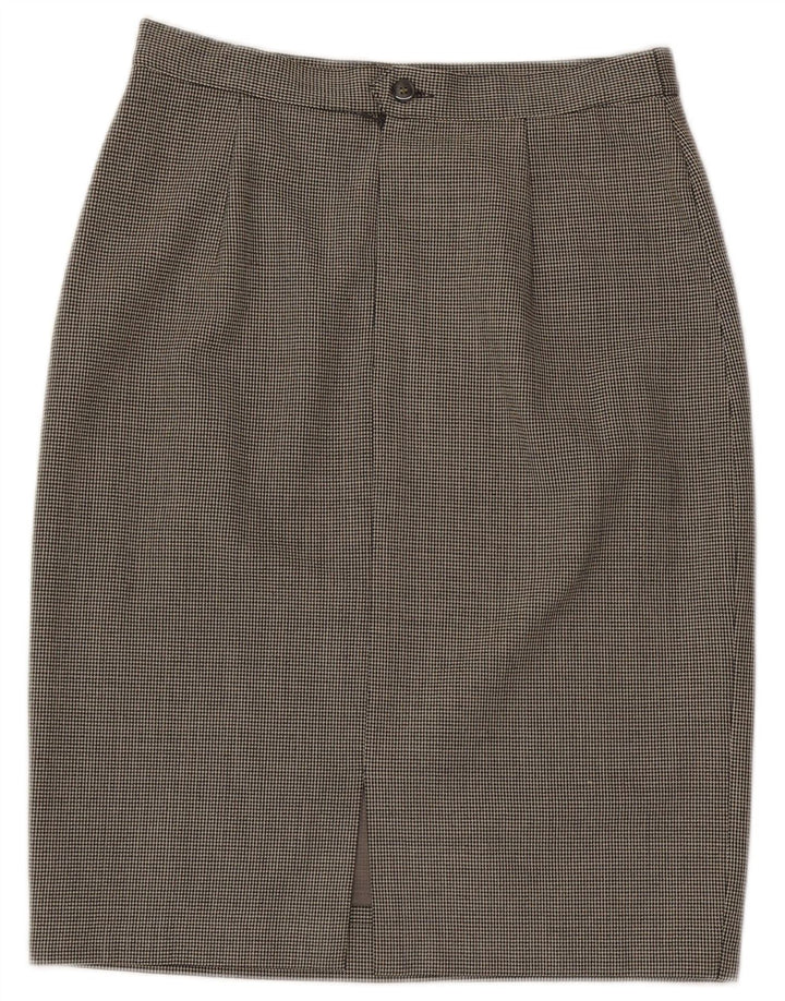 L.Pucci ženska pencil suknja IT 46 Large W30 crni poliester s olovkom