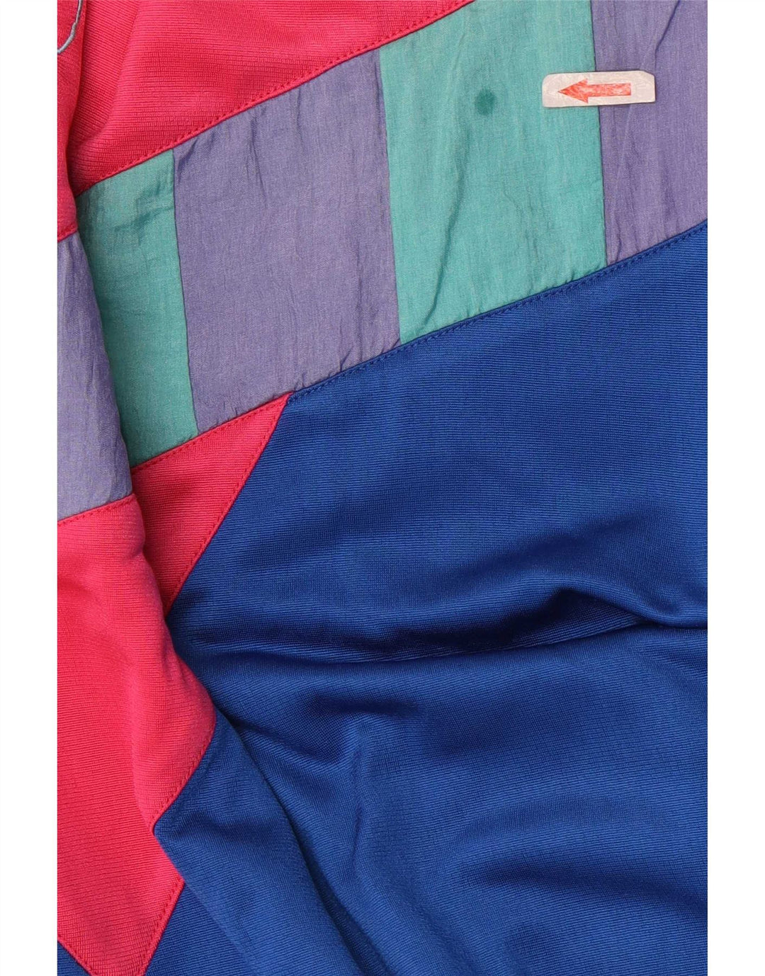 Vintage træningsdragt til mænd Topjakke XL Flerfarvet Colourblock Polyester