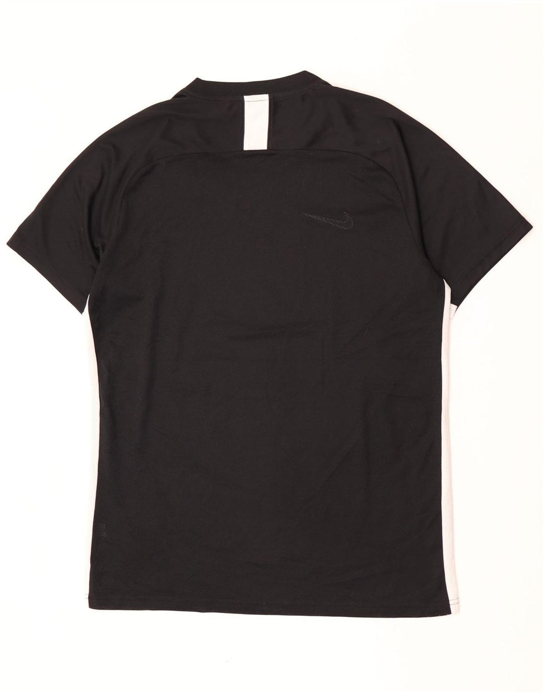 Nike Mens Dri Fit T-Shirt Top Large Black Colourblock
