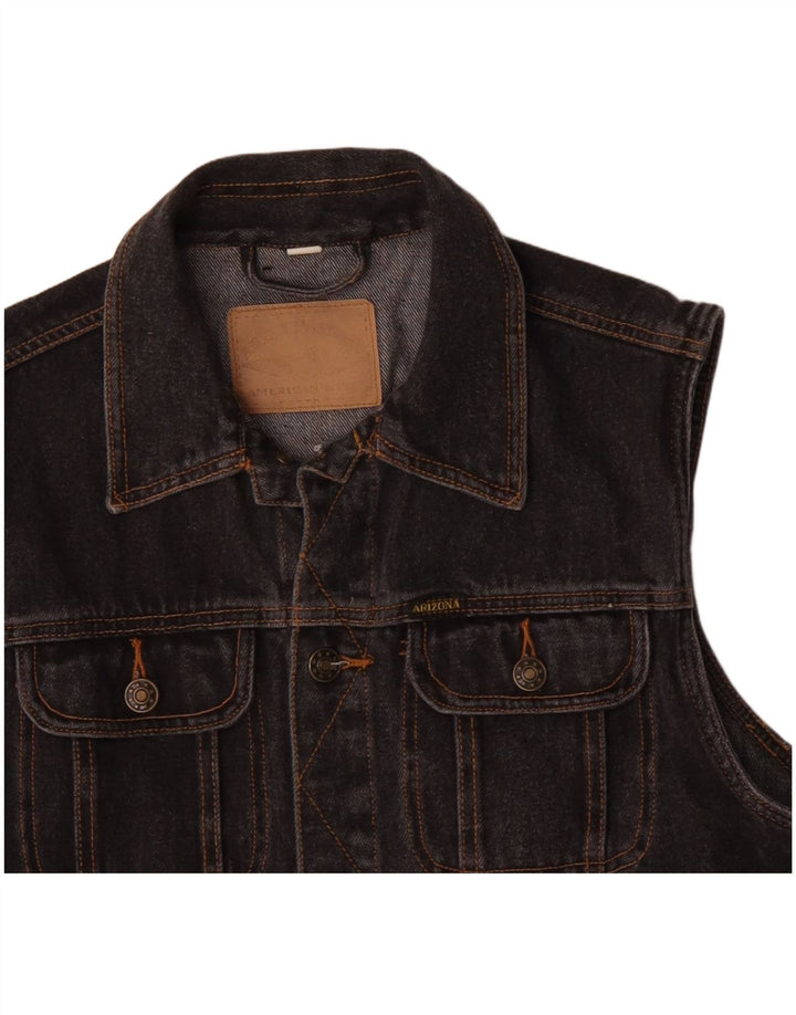 Arizona Boys Denim Gilet 13-14 Years Grey Cotton
