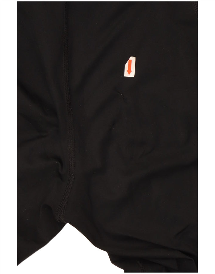 Nike Womens Dri Fit Graphic Leggings UK 16 Large  Black