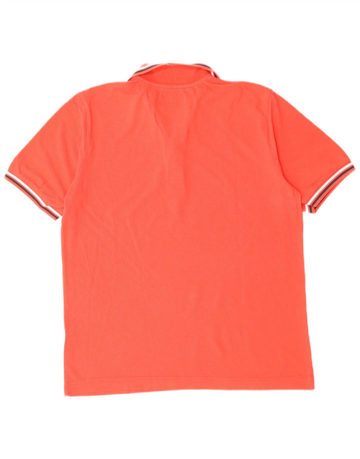 KAPPA Mens Polo Shirt Medium Red Cotton