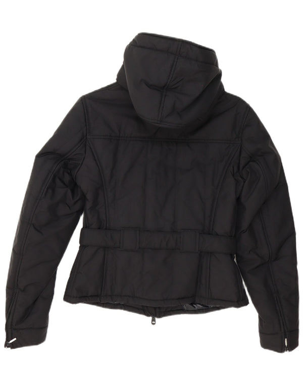 Refrigiwear Damen Cruz Hooded Windjacke UK 12 Medium Schwarz