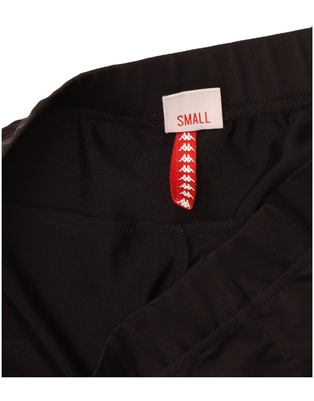 Kappa Graphic Leggings til kvinder UK 10 Small Black