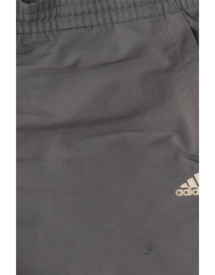 Adidas Mens Sport Shorts XL  Grey Colourblock Polyester