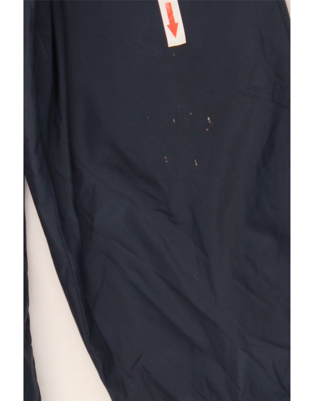 Zara Mens Windbreaker Jacket UK 42 XL Navy Blue Polyester