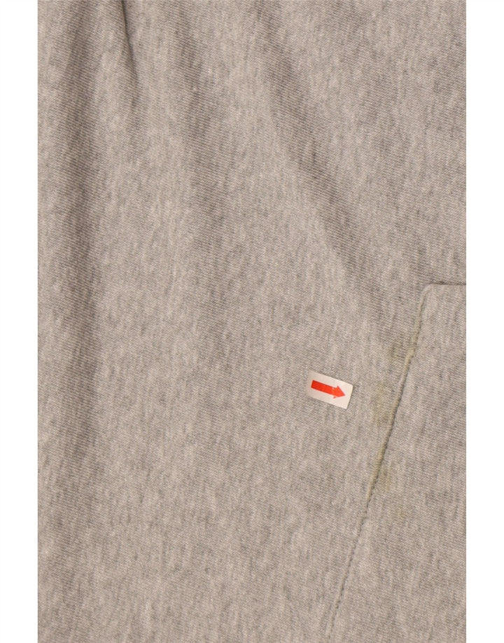 Nike Herren Dri Fit Hoodie Pullover mittelgraue Baumwolle