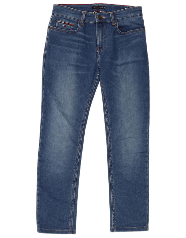 Tommy Hilfiger Vaqueros ajustados para niños 11-12 años W28 L25 Algodón azul