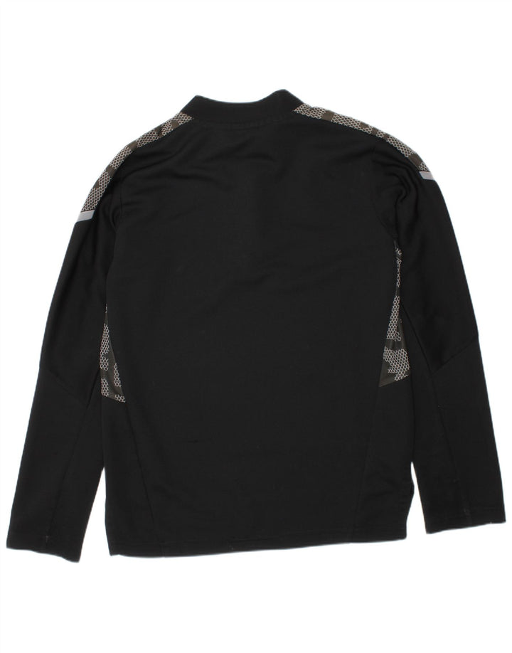 Adidas Jungen Graphic Pullover Trainingsanzug Top 7–8 Jahre Schwarz
