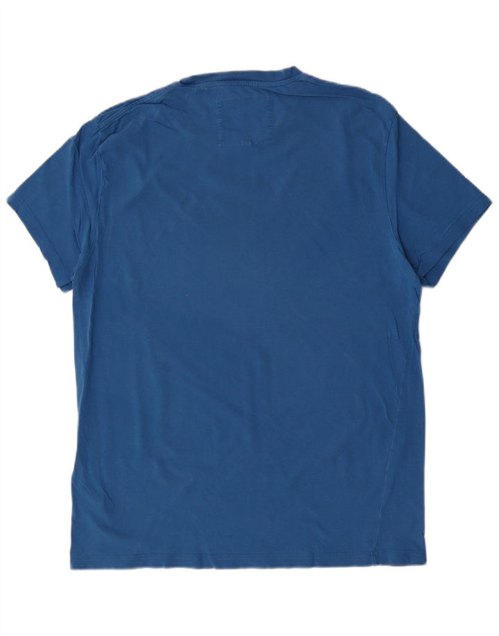 Jack Wills Mens Graphic T-Shirt Top Medium Blue Cotton