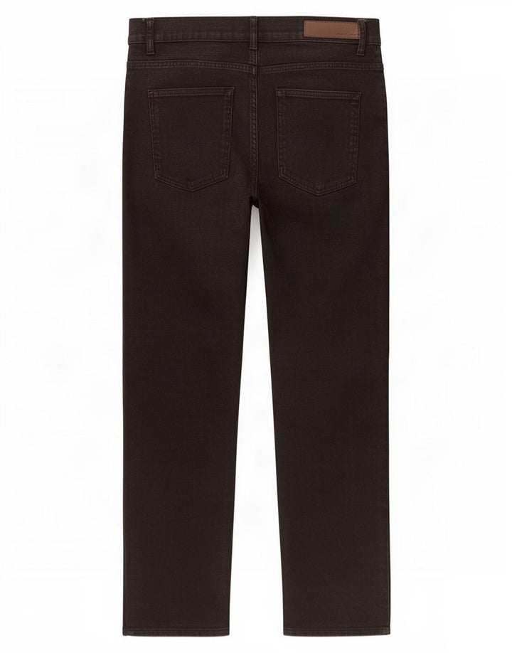 Zara Mens Straight Jeans EU 40 Medium W31 L33 Black