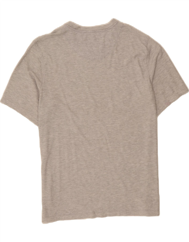EDDIE BAUER Mens T-Shirt Top XL Grey Polyester Vintage Eddie Bauer and Second-Hand Eddie Bauer from Messina Hembry 