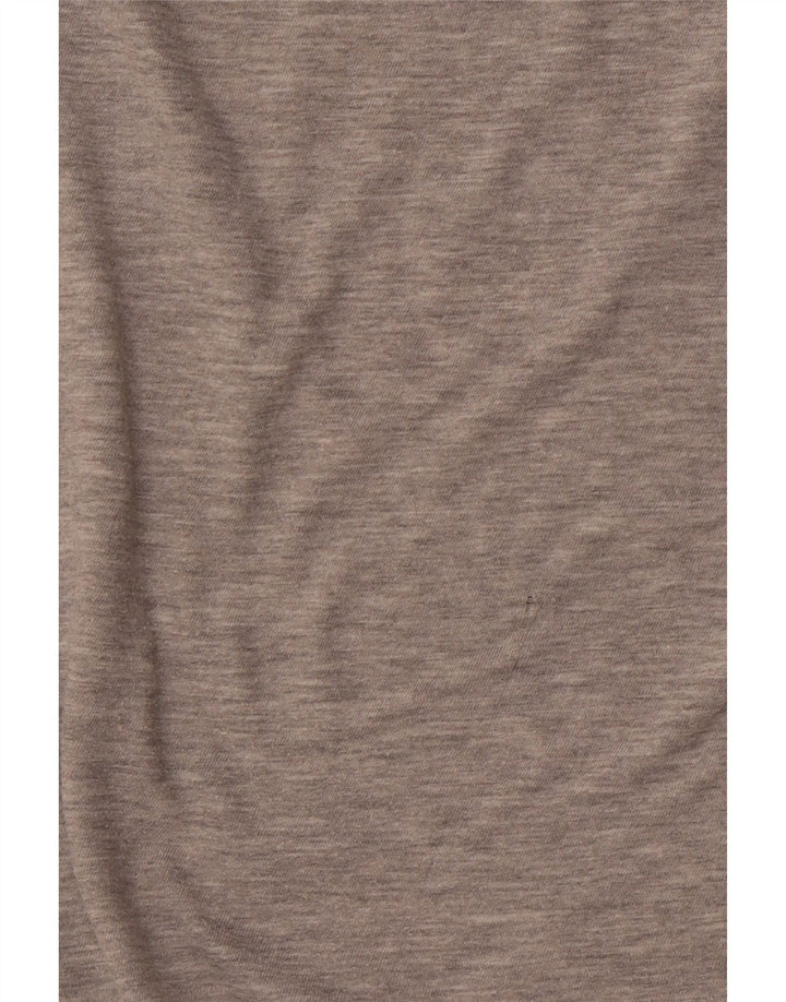 TOMMY HILFIGER Mens T-Shirt Top Medium Grey Flecked Cotton