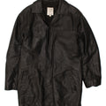 CONBIPEL Herren Ledermantel IT 46 Kleines schwarzes Leder
