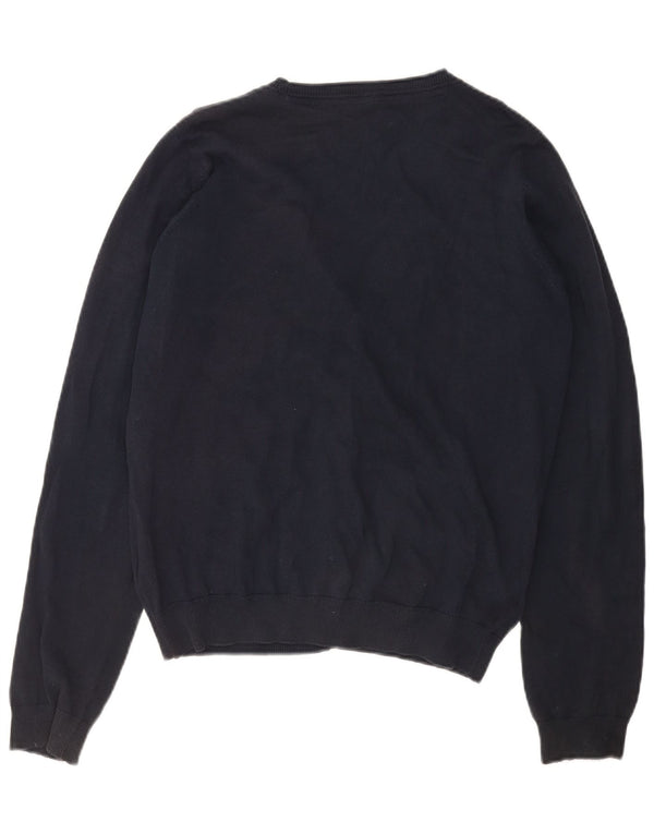 Marks & Spencer Strickjacke für Mädchen, 15–16 Jahre, marineblaue Baumwolle