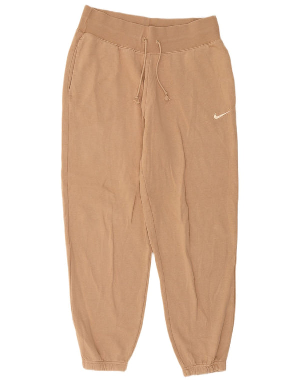 Pantaloni da tuta da donna Nike Joggers UK 14 cotone beige medio