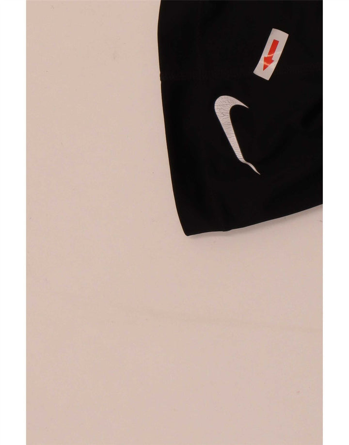 Nike Womens Dri Fit Graphic Capri Leggings UK 12 Medium Black