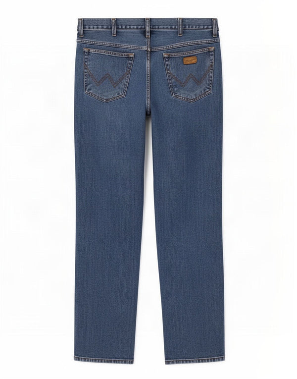 Wrangler Ανδρικό Texas Straight Jeans W38 L34 Μπλε βαμβακερό
