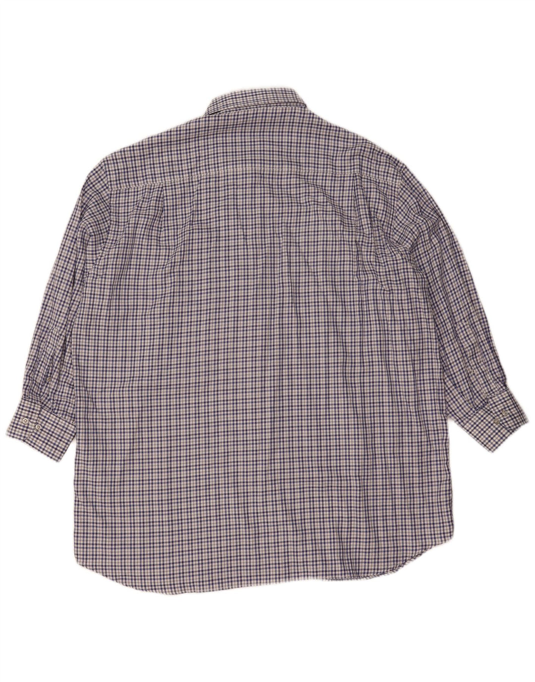 Paul & Shark Mens Yachting Shirt 2XL Blue Check Cotton