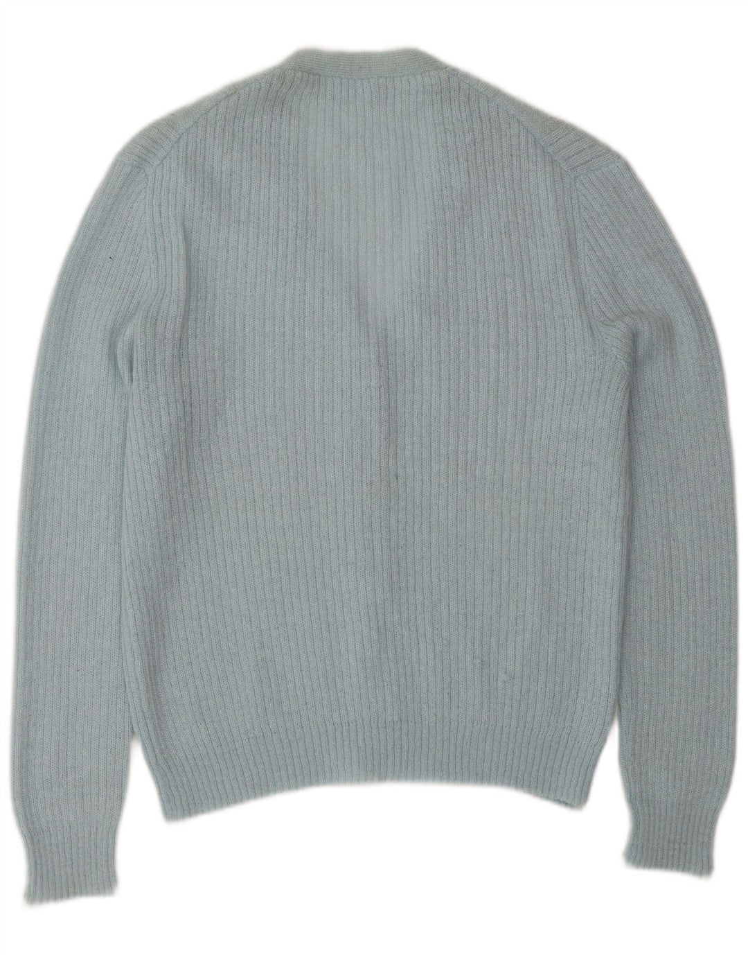 Vintage Womens Cardigan Sweater UK 14 Large Blue Classic