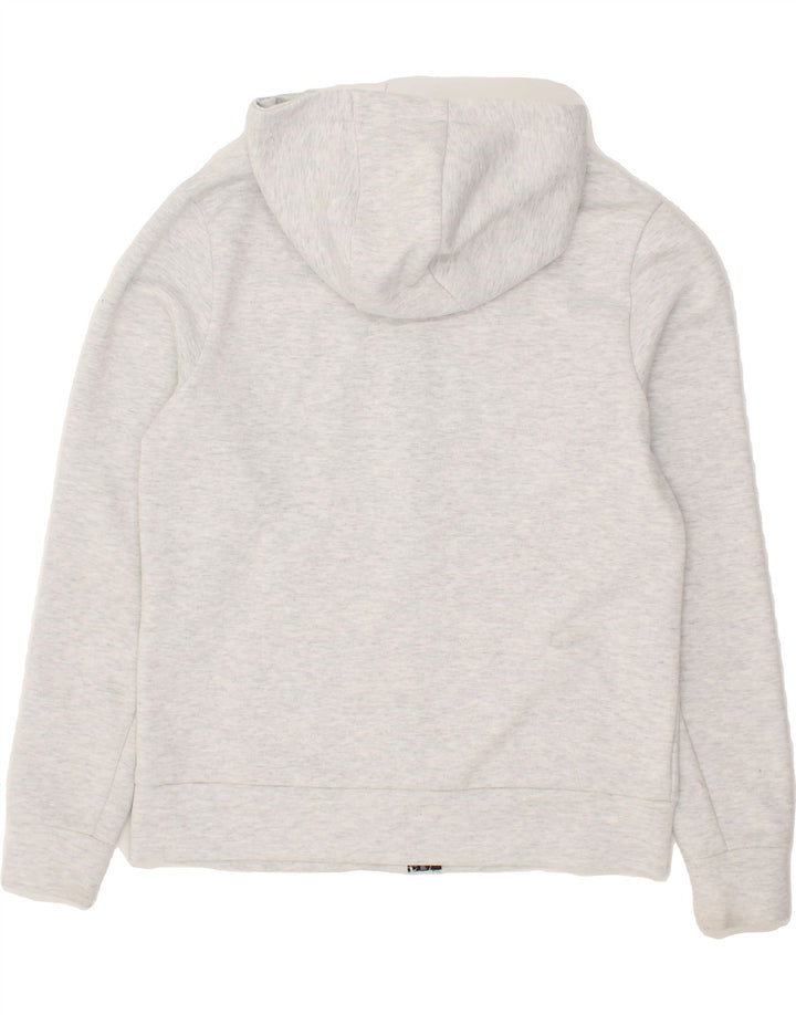 FILA Mens Zip Hoodie Sweater Small Grey Vintage Fila and Second-Hand Fila from Messina Hembry 