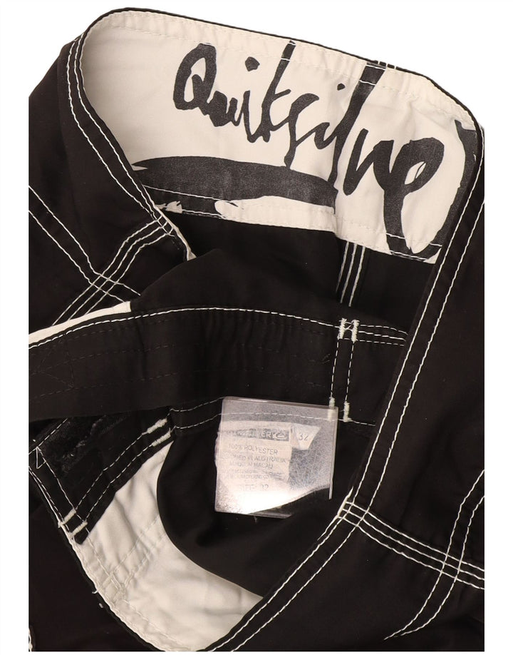 Męskie szorty kąpielowe Quiksilver Graphic Cargo, średnioszary poliester