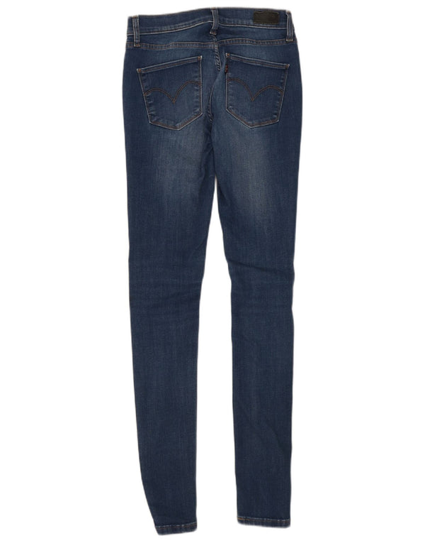 Vaqueros Levi's Mujer Slim Skinny W27 L32 Algodón Azul