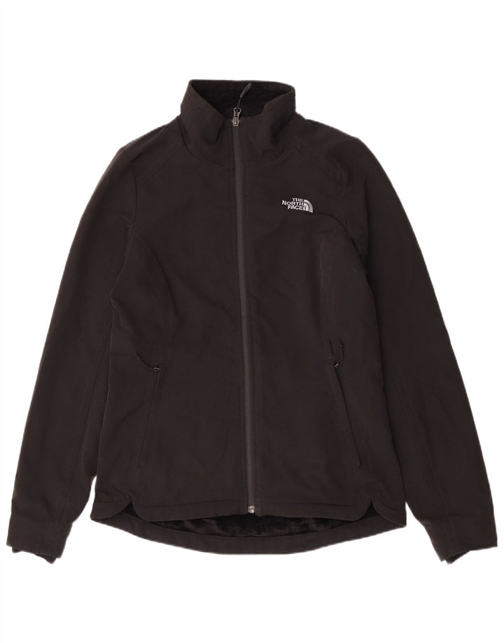 The North Face Womens Sherpa Windbreaker Jacket UK 10 Small Black Polyester
