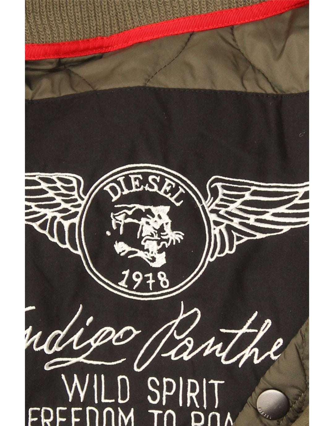Jachetă parka cu glugă pentru bărbați Diesel UK 38 Medium Khaki