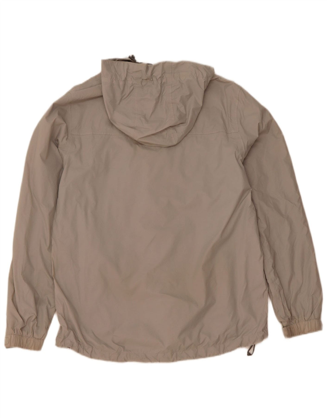 Mountain Warehouse Mens Hooded Rain Jacket UK 38 Medium Grey Polyester