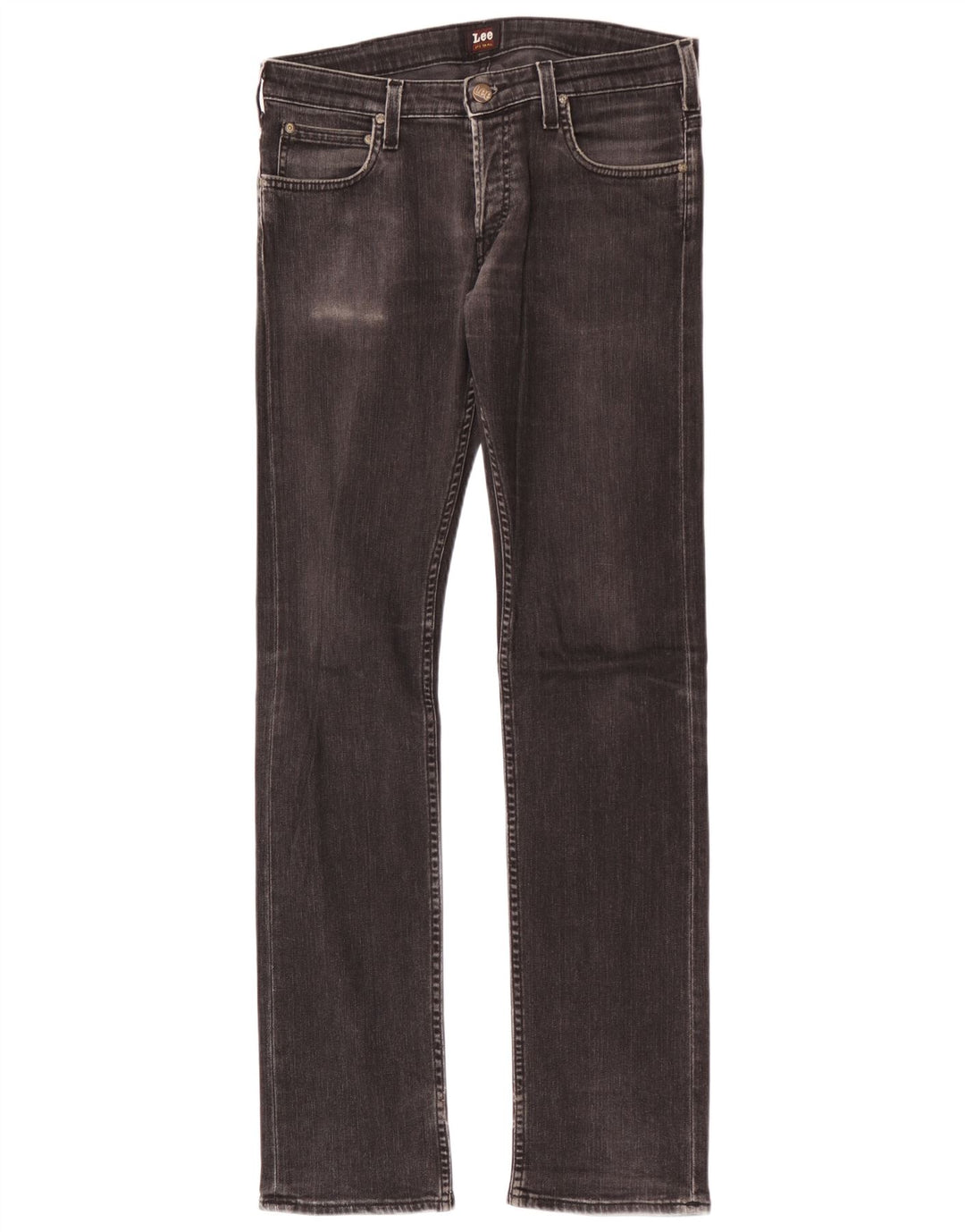 Lee Mens Slim Jeans W31 L34 Black Cotton