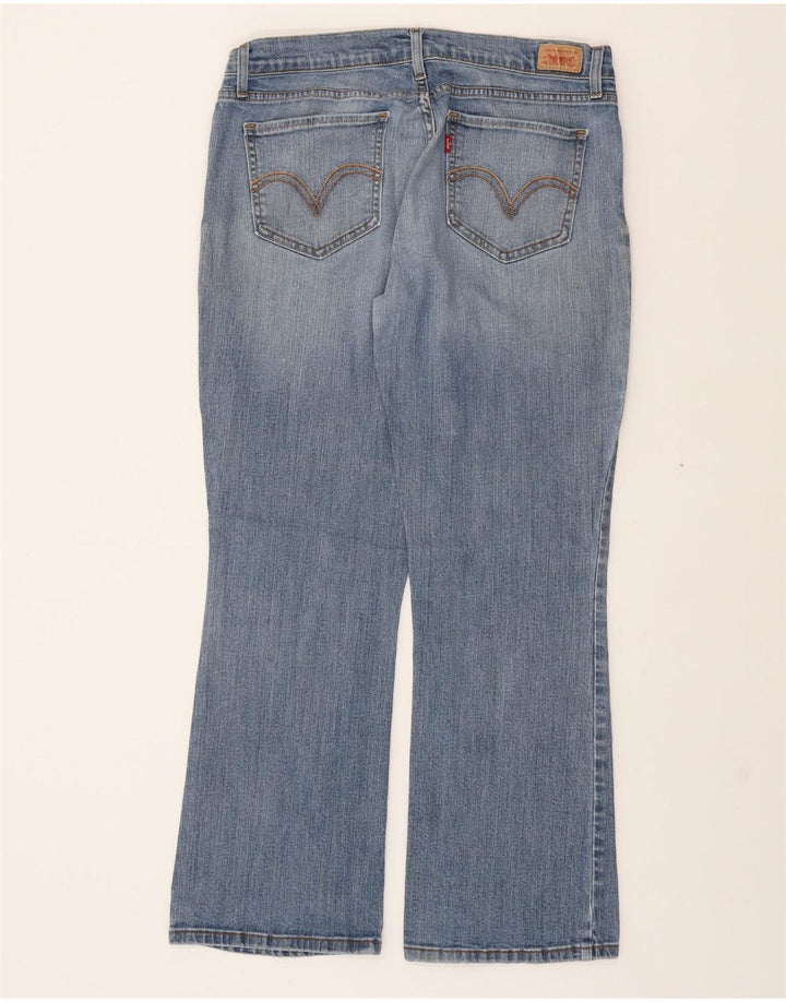 LEVI'S Womens 524 Super Low Bootcut Jeans US 13 Large W32 L29 Blue Cotton Vintage Levi's and Second-Hand Levi's from Messina Hembry 
