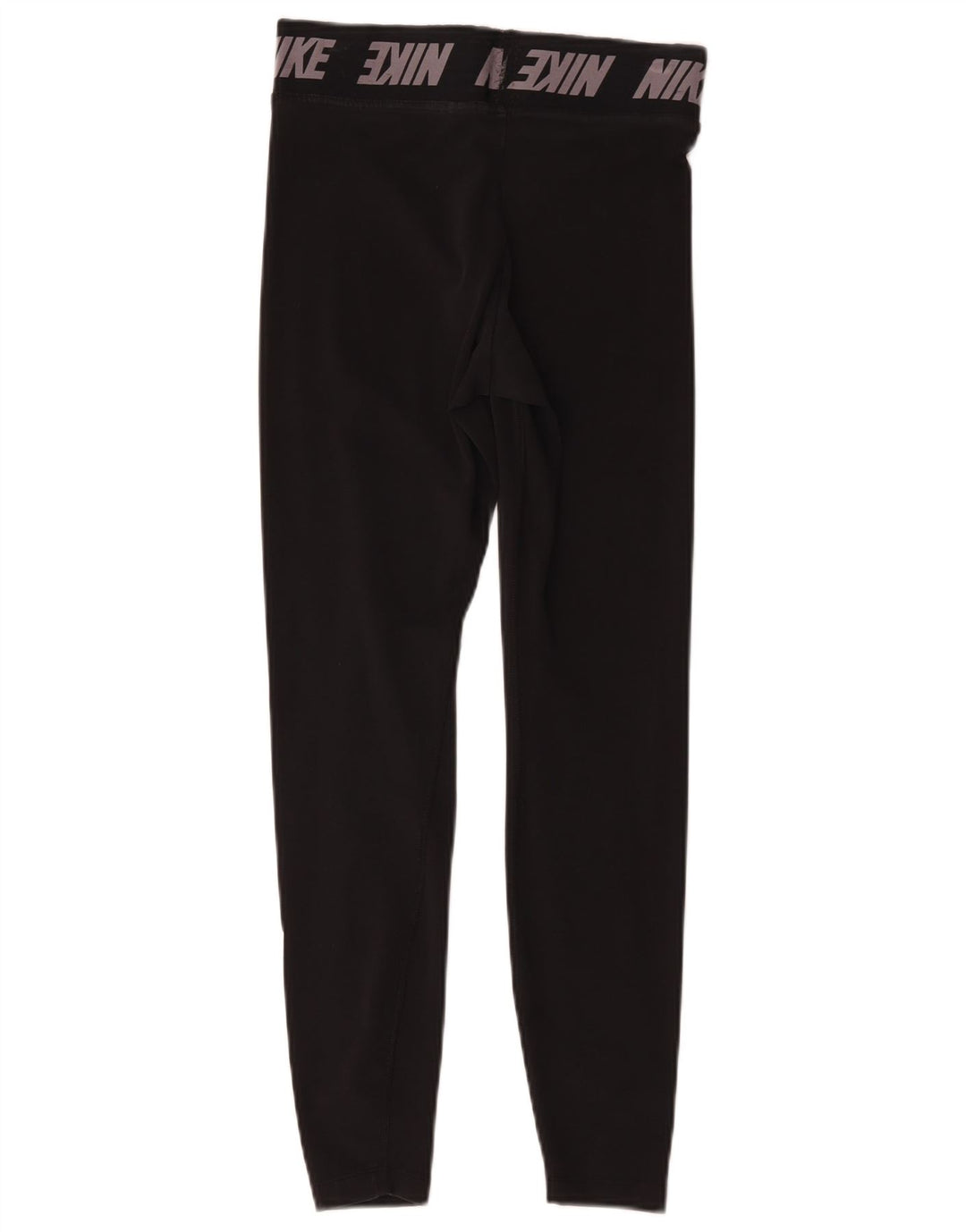 Nike Dame Grafiske Leggings UK 8 Lille Sort