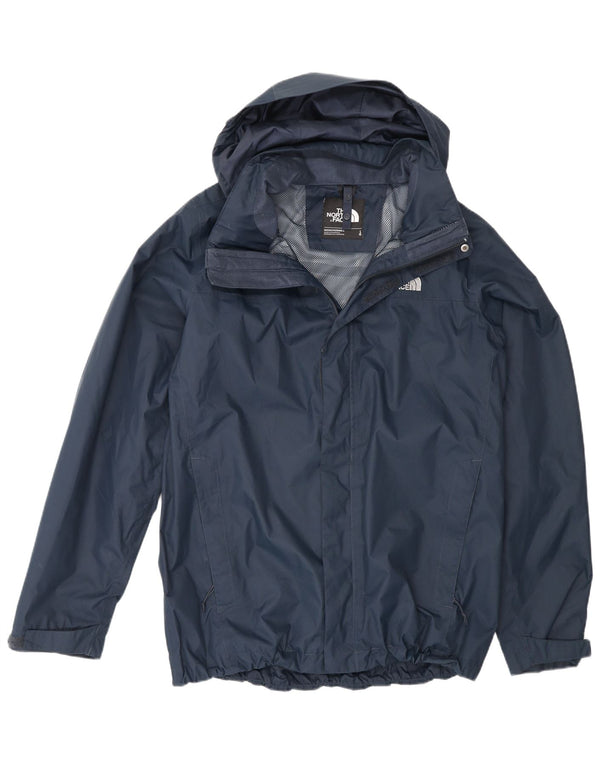 Giacca a vento con cappuccio da uomo The North Face UK 40 Large Blu Navy