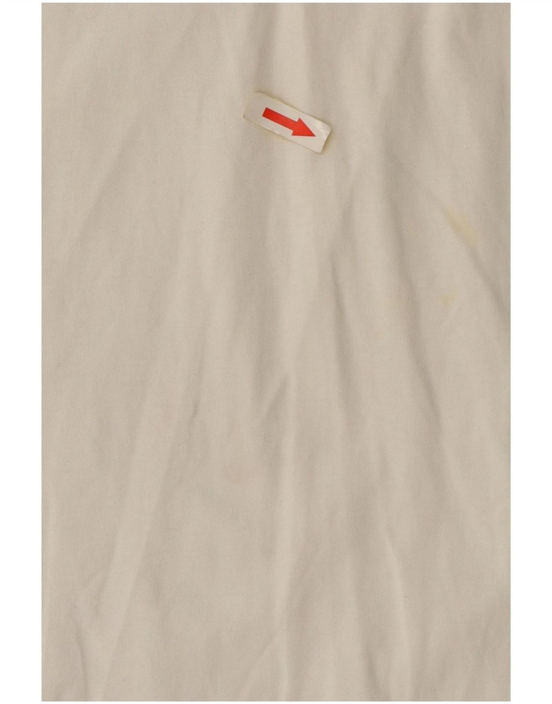 Massimo Dutti Womens Oversized T-Shirt Top UK 10 Small White Cotton