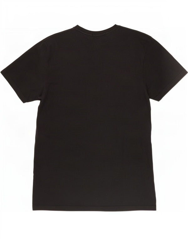Ellesse Herren T-Shirt Top Large Schwarz Baumwolle