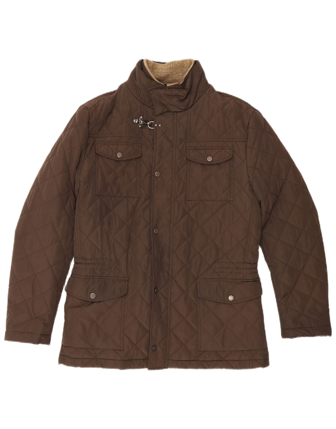 Mabrun Herren Steppjacke IT 50 Large Braun Polyester