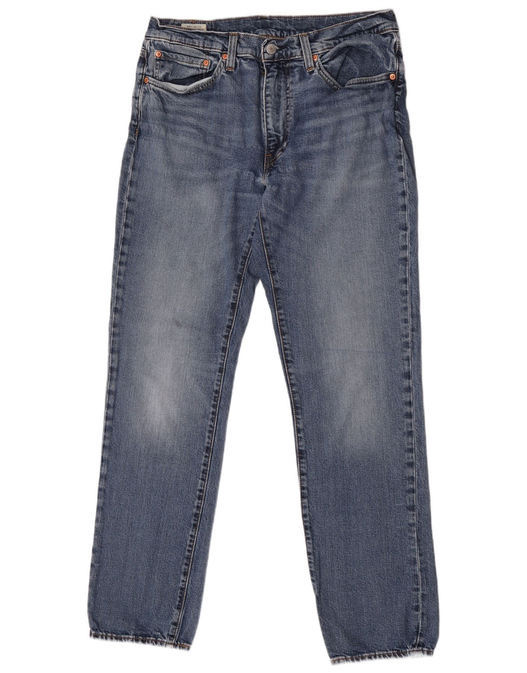 Levi's Slim Jeans til mænd W34 L34 blå bomuld