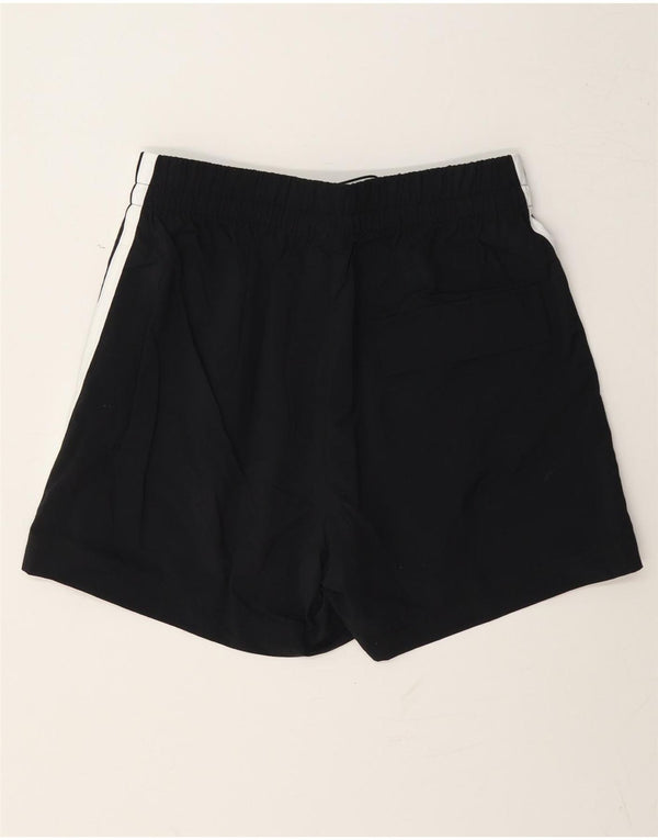 Pantaloncini sportivi Adidas da donna UK 8/10 Small Nero Poliammide