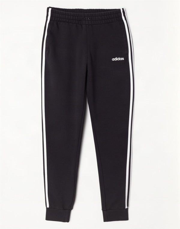 Adidas Pantalones de chándal para mujer Joggers UK 8/10 Small Black Cotton