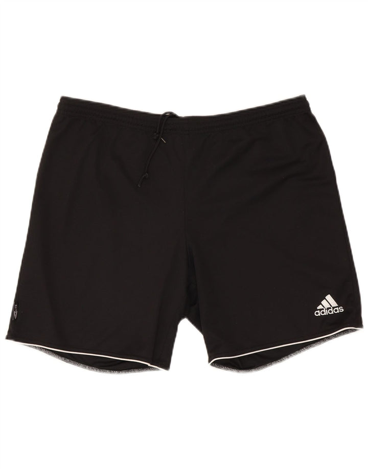 Męskie spodenki sportowe Adidas Climalite XL, czarne, poliestrowe
