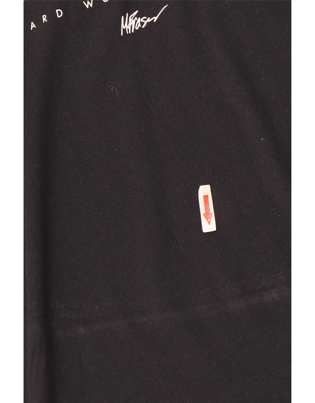 Nike Mens Dri Fit Graphic T-Shirt Top Medium Black Cotton