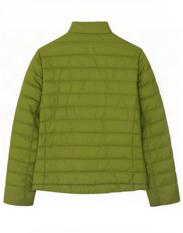 Marks & Spencer Chaqueta acolchada para mujer UK 40 Poliamida verde medio