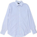CHAPS Mens Shirt Size 17 1/2 XL Blue Vintage Chaps and Second-Hand Chaps from Messina Hembry 