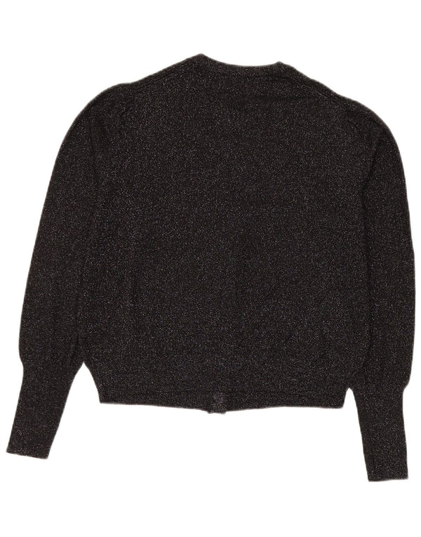 Marks & Spencer - Cárdigan para mujer, talla 40, talla grande, viscosa negra
