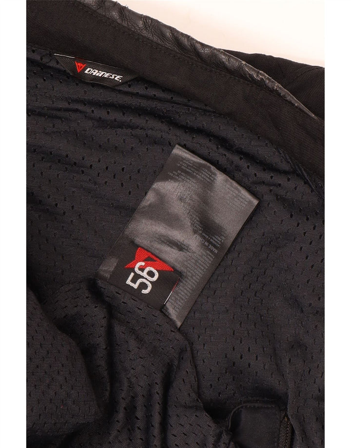 DAINESE Herren Graphic Racer Jacke EU 56 XL Schwarz Nylon