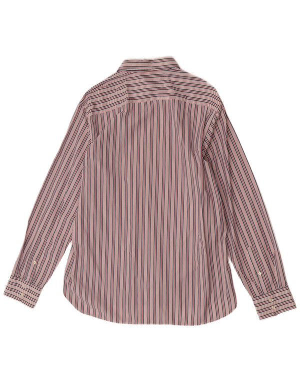 Tommy Hilfiger Mens Shirt Large Multicoloured Pinstripe Cotton